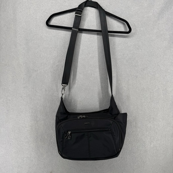 Travelon Anti-Theft Hobo Handbag Crossbody Concealed Carry Bag RFID CCW 43052 - Picture 1 of 12